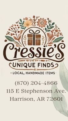 Cressie's Unique Finds in Harrison, AR.